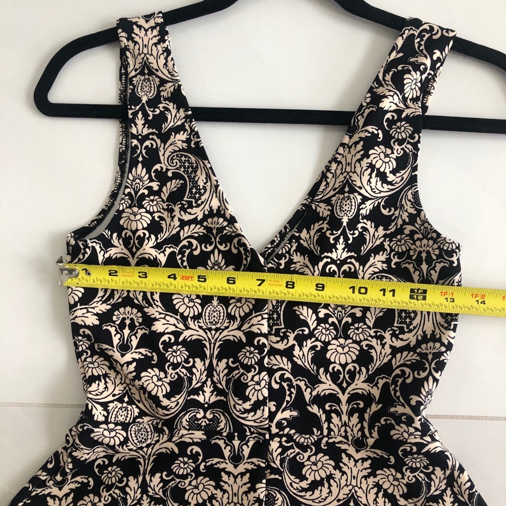 Forever 21 Paisley Skater Dress with V Neck - Picture 9 of 10